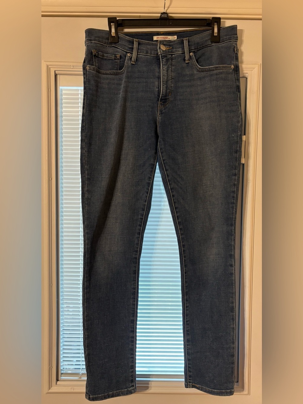 Levi's 311 Women's Skinny Jeans in Dark Blue Wash